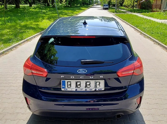 Ford Focus cena 57900 przebieg: 41200, rok produkcji 2019 z Kutno małe 191